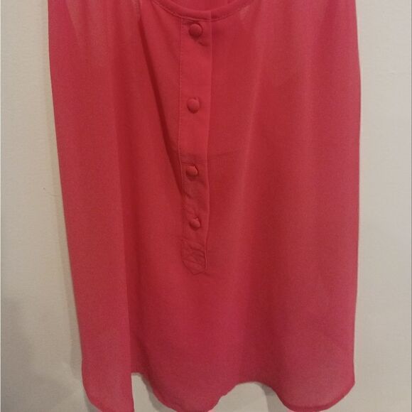 New with tags Style Loft Pink Cropped Tank Top - Picture 3 of 5